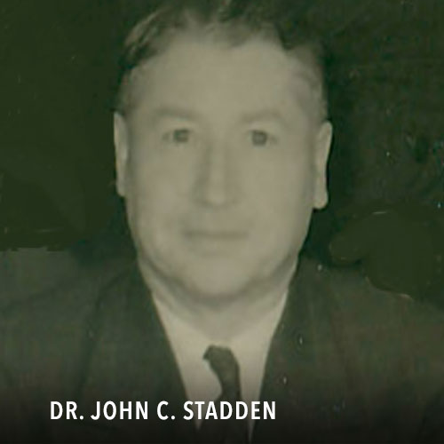 DR. JOHN C. STADDEN