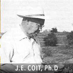 J.E. COIT Ph.D